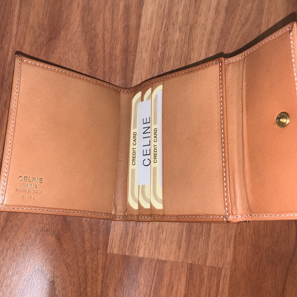 NWOT Authentic Celine Kisslock Wallet - Picture 11 of 14